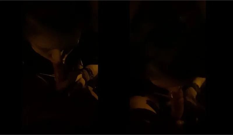 Cho bồ dâm bú củ khoải trong công viên